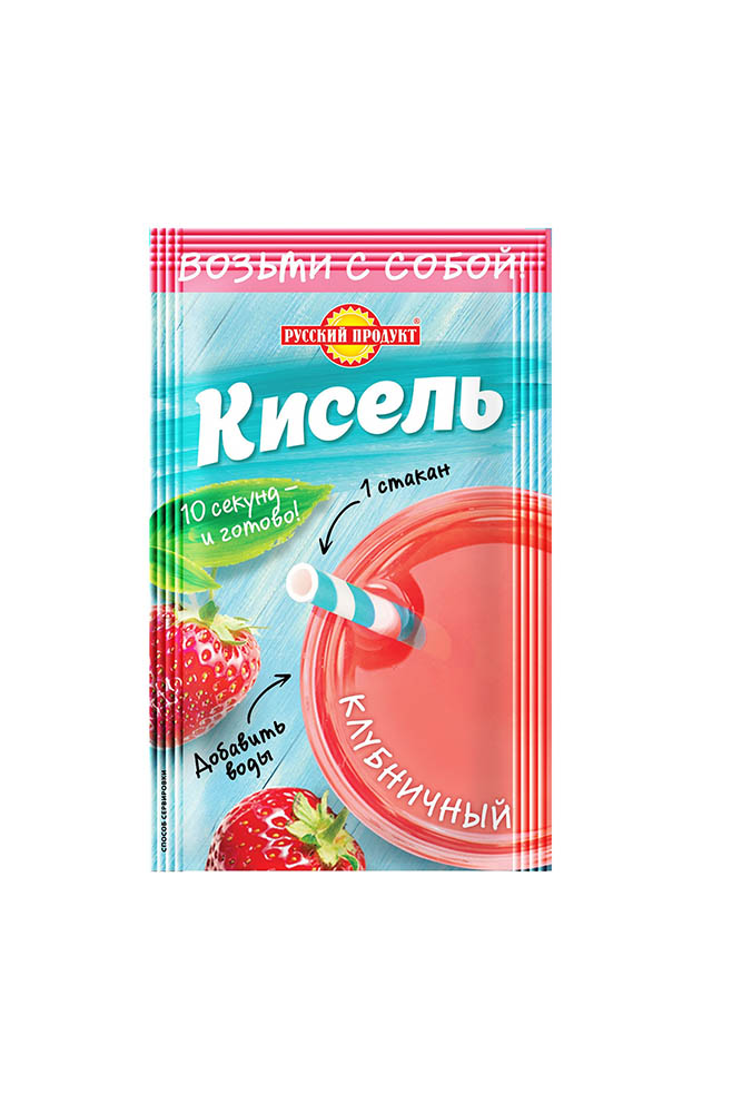 Кисель Русский Продукт клубничный 25г